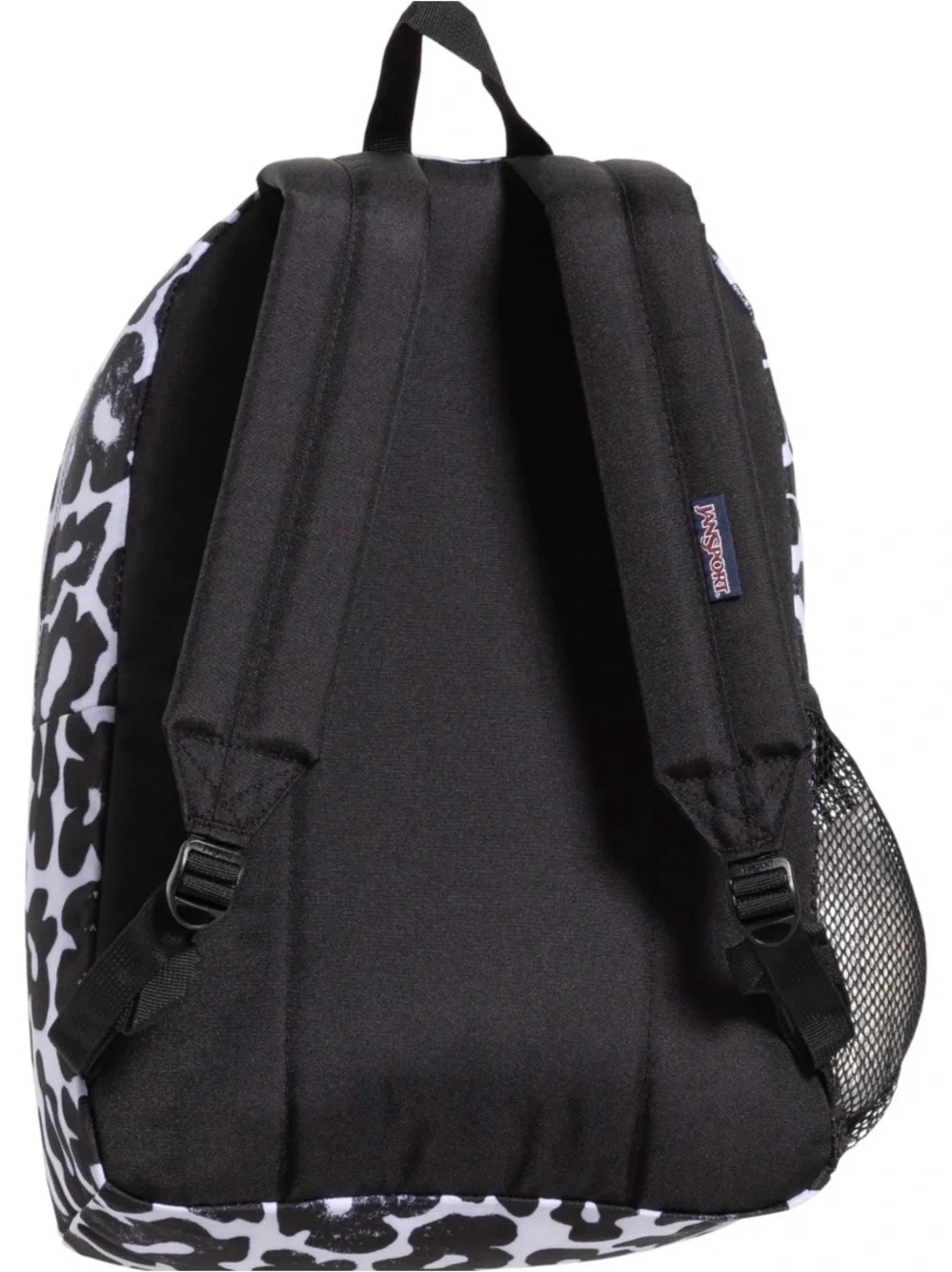 JanSport Essential 24L Backpack Groovy Grooves Black Print NEW